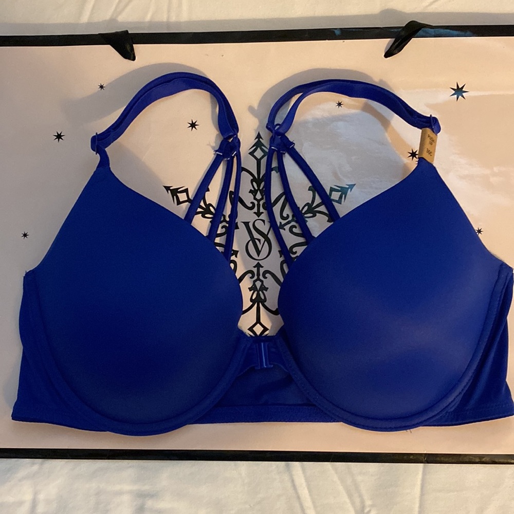 PINK Victoria’s Secret Wear Everywhere Strappy Back Push-Up Bra